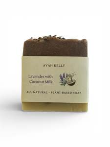 Natural Handmade Soap: Lavender and Coconut Milk Soap