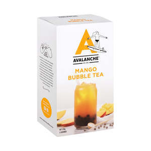 Bubble Tea Icon: Mango Bubble Tea