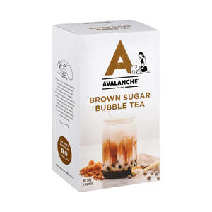 Bubble Tea Icon: Brown Sugar Bubble Tea