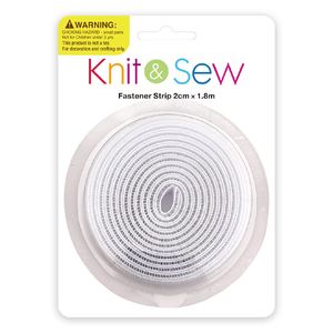 Products: K&S Fastener Strip White 20mm 1.8 - Avalon International