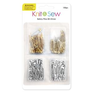 Products: K&S Safety Pins 125pc 22-45mm - Avalon International