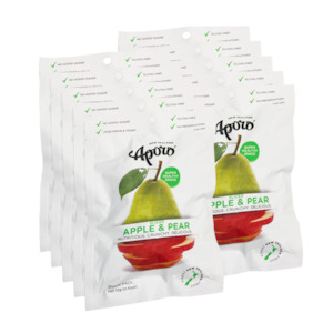Products: Aporo Sliced Apple & Pear Snack – 10 Packs