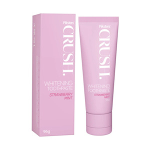 Dental Product Range: Piksters Crush Whitening Toothpaste - Strawberry & Mint