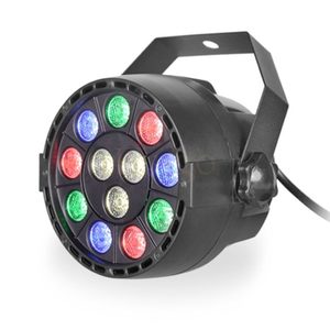 Products: LED Mini Par Light 12 LED (R3,G3,B3,W3) DMX 8CH