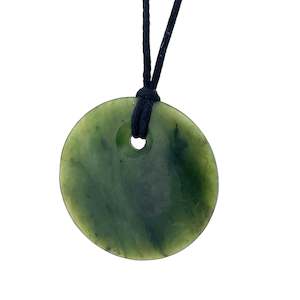 Products: NZ Greenstone Pounamu Porohita Circle Disc