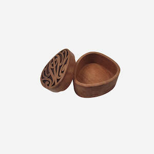 Revolution Aotearoa Papa Huia Iti - Puhoro - Rimu Trinket Box