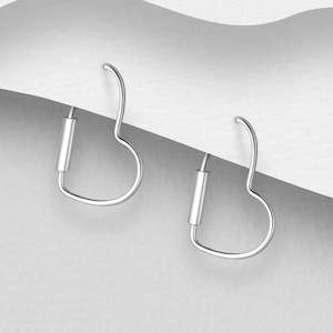 Sterling Silver Hoop Sleeper