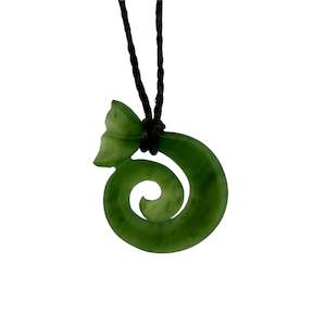 Bestsellers: Pounamu Whales Tail & Koru Pendant