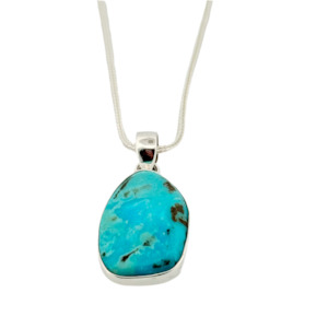 Sterling Silver Turquoise Pendant