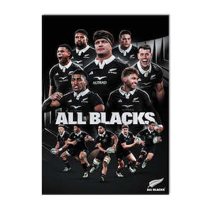 Official All Blacks 2025 Poster - A2 (Rolled up)