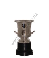 Silverware: Silver wine cooler 23cm