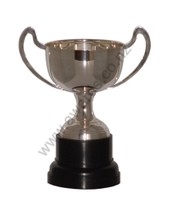 Silverware: Champagne silver cup 25cm