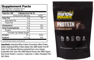 Ryno Power: RYNO POWER PROTEIN PREMIUM WHEY CHOCOLATE POWDER