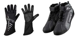 ZAMP ZK-20 Race Karting or Sim & Track Day Gloves & Shoes
