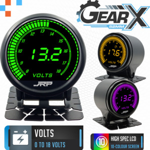 Collections Jrp Performance Electronics: JRP 12v Digital Voltmeter Gauge 52mm