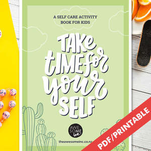 Digital Resources: Self-Care Activity Book for Kids - Digital Download (age 5-12)