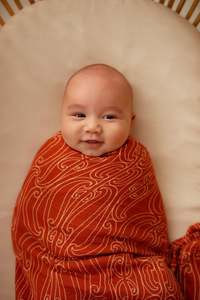 Manaaki - Muslin Wrap (Kōkōwai)