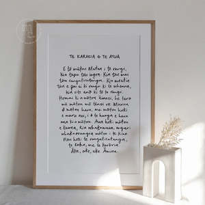 Maimoa Creative: 'Te Karakia o te Atua' Art Print - Maimoa Creative