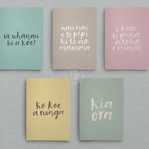 Greeting Cards (Māhuri Range) - Maimoa Creative