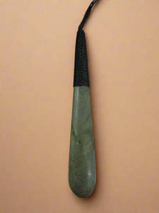 Pounamu: Roimata Pounamu Pendant - 1