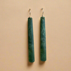 Whakakai Pounamu (Drop Earrings) - 23
