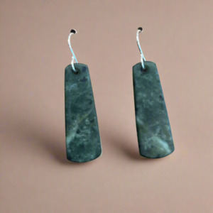Whakakai Pounamu (Drop Earrings) - 8