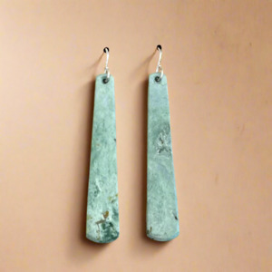 Whakakai Pounamu (Drop Earrings) - 2