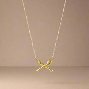 Necklaces: Tia Necklace (Gold) - Pamu