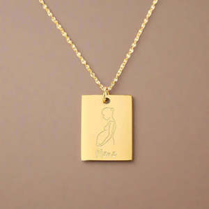 Necklaces: Māmā Necklace (Gold) - Pāmu