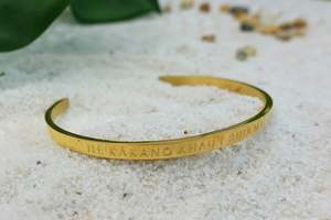 He Kakano Ahau Cuff Bracelet - Rerehua Boutique