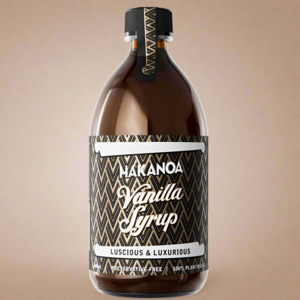 Hakanoa Handmade: Vanilla Syrup 300ml - Hakanoa Handmade