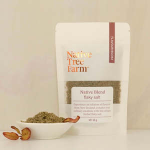 Pakihi Maori: Flaky Salt (Native Blend) 60g - Native Tree Farm