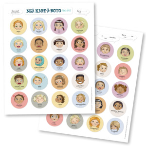Educational: Kuwi & Friends Magnet Sets (Feelings & States)