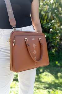 Bags: Puāwai Laptop Bag - Rerehua Boutique