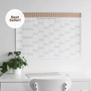 2026 A1 Yearly Wall Calendar - Ara Stationery