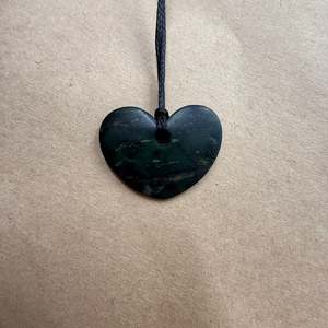 Manawa Pounamu Pendant - 1