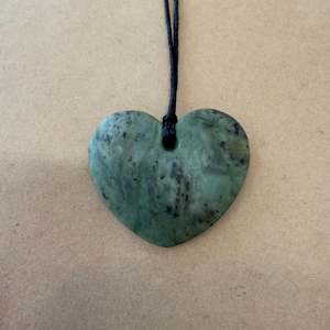 Manawa Pounamu Pendant - 10