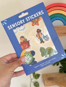 Pepi Tamariki: Sensory Stickers - Little People, Big Emotions