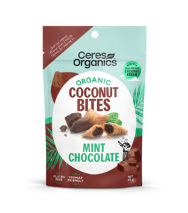All: Organic Coconut Bites, Mint Chocolate - 60g - Ceres Organics