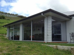 Outdoor Blinds Motorized Clear