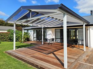 Outdoor Canopies Gable Outdoor Canopy Acrylic Roof