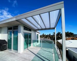 Pergola NZ Monopitch Outdoor Canopy Acrylic Roof