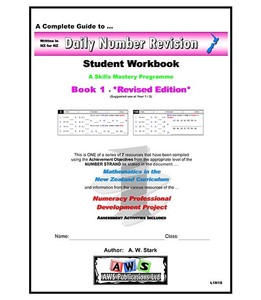 5. Daily Number Revision Student Workbook Series – AWS Publications