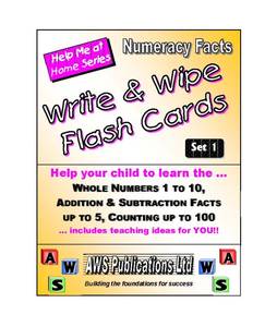 Products: 8. Numeracy Flash Card Series – AWS Publications