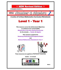NAL1a: A Complete Guide to Number & Algebra – Level 1 / Book 1 – AWS Publications