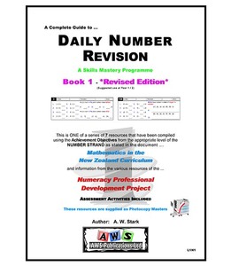 L1N1: Daily Number Revision – Book 1 – AWS Publications