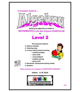 L2MA: A Complete Guide to Algebra – Level 2 – AWS Publications