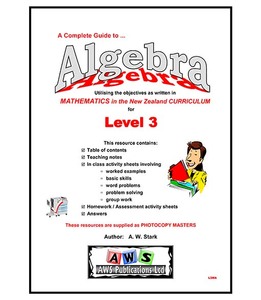 L3MA: A Complete Guide to Algebra – Level 3 – AWS Publications