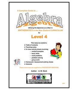 L4MA: A Complete Guide to Algebra – Level 4 – AWS Publications