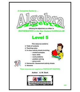 L5MA: A Complete Guide to Algebra – Level 5 – AWS Publications